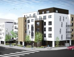 1er lauréat - Marché de service et de travaux relatif à la construction d’un ensemble de 47 logements sociaux passifs, situé à Anderlecht.